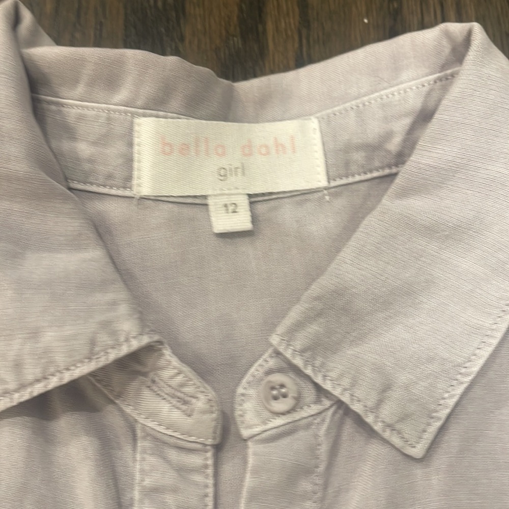 Bella Dahl Girl’s Shirt dress NWT - Picture 2 of 6